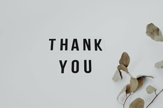 Ucapan terima kasih atas kebaikan yang tak terlupakan. Foto: Pexels/Vie Studio.