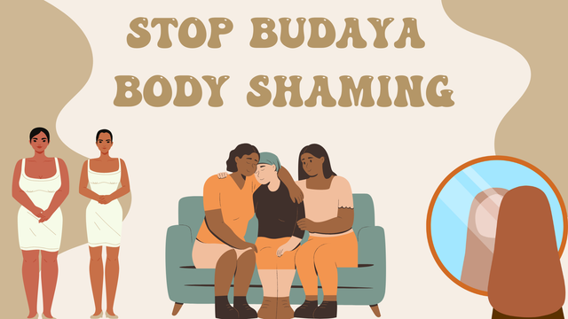Ilustrasi Body Shaming (sumber: dibuat oleh canva)