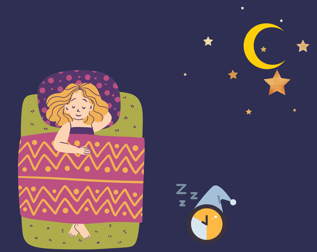 Ilustrasi tidur, sumber : dokumen pribadi