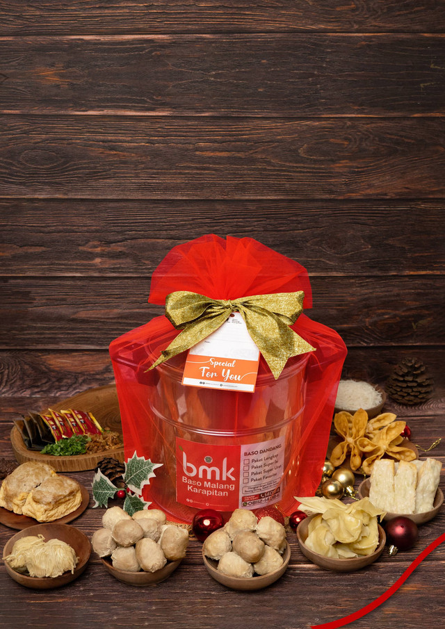 Hampers dandang ala Bakso Dandang BMK. Foto: Dok. BMK