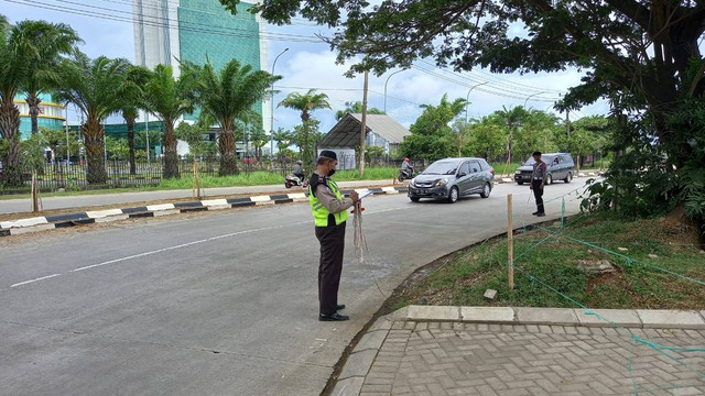 Area tempat kejadian perkara.