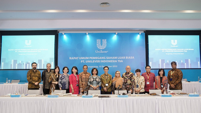 Unilever Indonesia Angkat Dua Direktur Baru, untuk Perkuat Fundamental Bisnis, Pertumbuhan Jangka Panjang Tetap Prioritas Utama, Kamis (15/12/2022). Foto: Dok. Unilever Indonesia