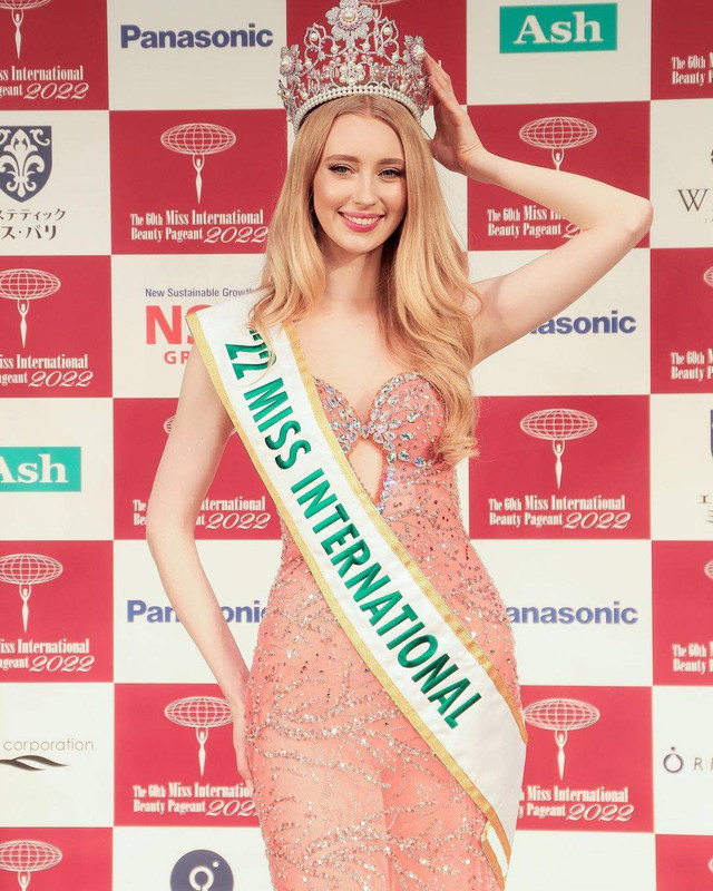 Miss International 2022, Jasmin Selberg. Foto: Instagram/@missinternationalofficial