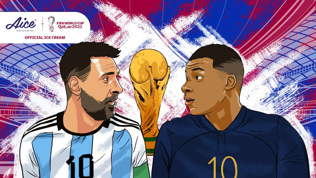 Final Piala Dunia 2022, Argentina vs Prancis. Foto: dok kumparan