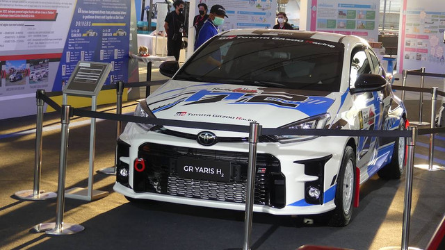 Toyota GR Yaris H2 Foto: Gesit Prayogi/kumparan