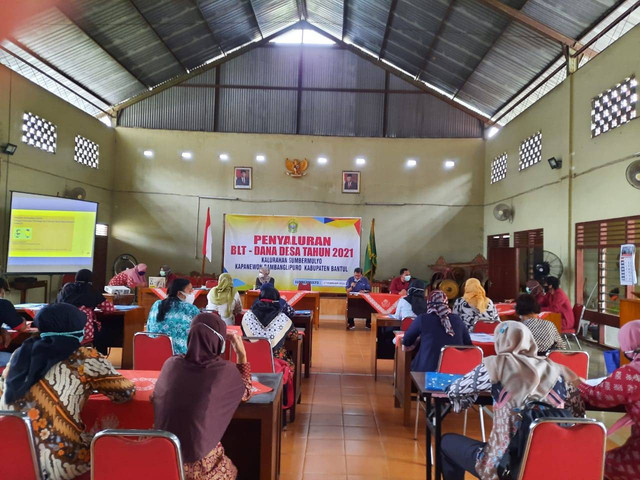 Kegiatan pelatihan di Kelurahan Sumbermulyo, DIY