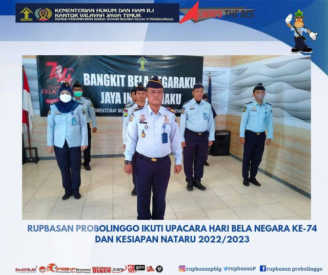Upacara Hari Bela Negara Ke-74