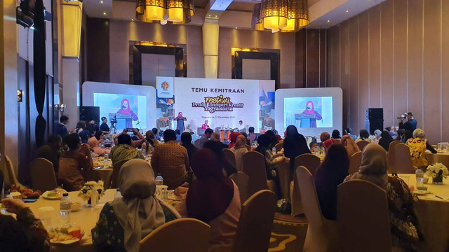 Temu kemitraan IKM dengan buyer internasional oleh Disperindag Kota Yogyakarta. Foto: istimewa