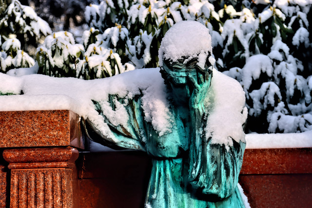 Kata-kata kehilangan orang yang disayang. Foto: Unsplash/Marek Studzinski.
