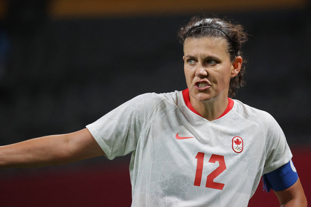 Christine Sinclair Foto: Asano Ikko/AFP