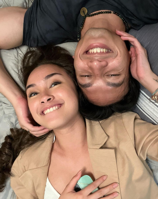 Jefri Nichol dan Caitlin Halderman. Foto: Instagram/jefrinichol