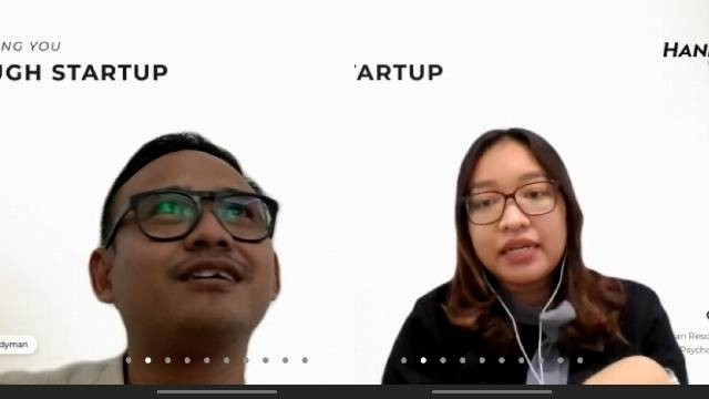 DPKKA Unair bekerja sama dengan PT Handyman Smart Home, membuka peluang karir pada mahasiswa di webinar Selasa (20/12/2022). Foto: Dokumentasi Pribadi/Rimaya Akhadiyah