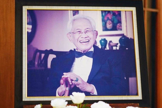 Mantan Menteri Energi Profesor Subroto. Foto: Instagram/@smindrawati