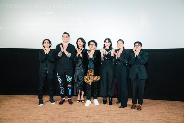 Gala premiere film Tumbal Kanjeng Iblis. (Foto: Visinema Pictures)