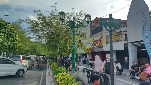 Suasana Jalan Malioboro pada Rabu (21/12). Foto: Arfiansyah Panji/kumparan