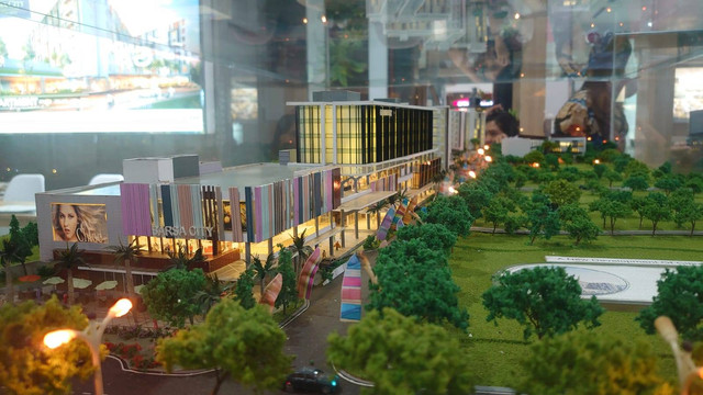 Maket perumahan. Foto: Widi RH Pradana
