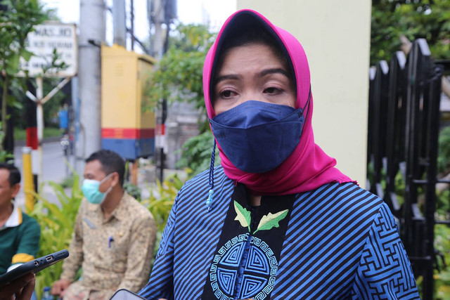 Kepala Dinas Sosial (Dinsos) Kota Surabaya Anna Fajriatin. Foto: Dok.Basra
