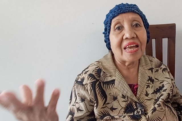 Nenek Habi'ah. Foto: Masruroh/Basra