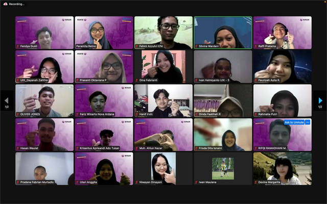 Awal dimulainya kelas di Binar Academy (01/08/2022). Sumber : Telegram grup kelas