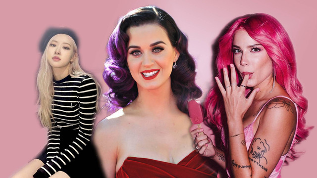 Rekomendasi warna rambut untuk pesta tahun baru 2023. Foto: shutterstock dan Instagram