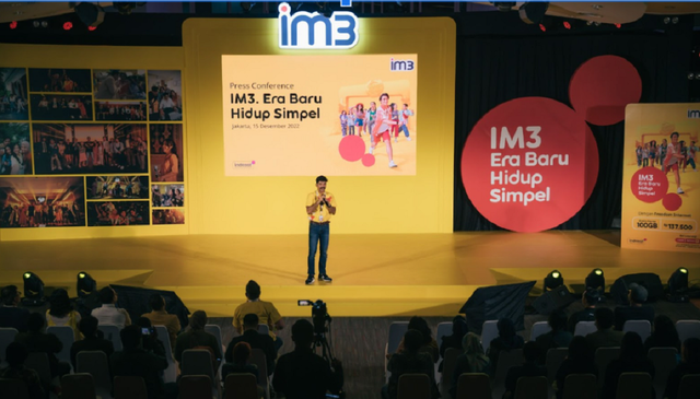 Ritesh Kumar Singh, CCO Indosat Ooredoo Hutchison dalam peluncuran IM3 Era Baru Hidup Simpel. Foto: Indosat Ooredoo Hutchison
