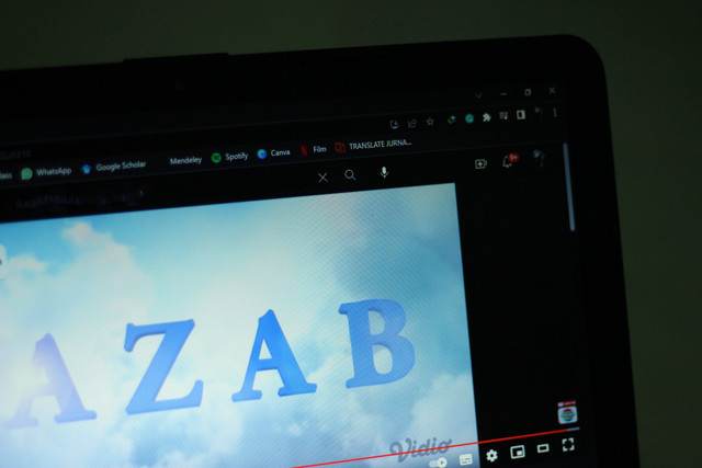 Logo Sinetron Azab. Sumber: Dokumentasi Pribadi