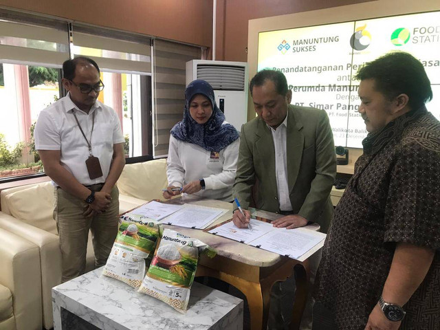 Food Station Gandeng BUMD di Paser dan Balikpapan untuk perkuat bisnis. Foto: Dok. Food Station
