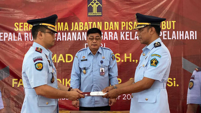 Karutan Pelaihari Resmi Berganti, Rahmad Pijati Serahkan Tongkat Estafet Kepemimimpanan ke Fani Andika