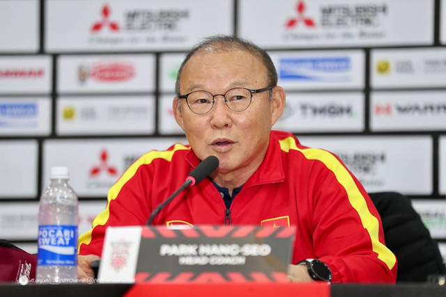 Pelatih Timnas Vietnam, Park Hang-seo, di Piala AFF 2022. Foto: VFF
