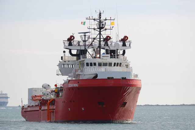 Kapal kemanusiaan Ocean Viking. Foto: Shutterstock