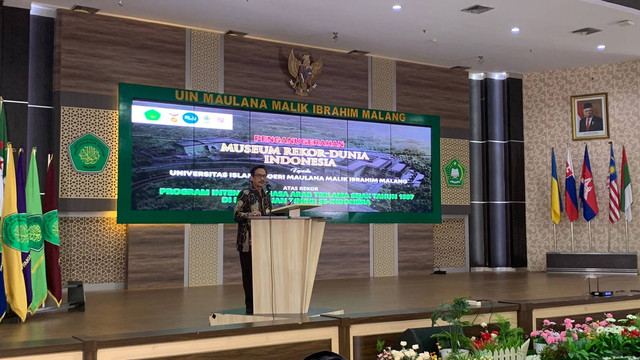 Rektor UIN Malang Prof Zainuddin. Foto / Feni Yusnia