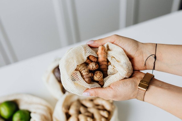Kunyit merupakan rempah-rempah yang bermanfaat untuk kesehatan. Foto: Pexels.com 