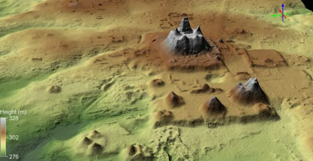 Peneliti menggunakan LiDAR menemukan ratusan pemukiman Suku Maya. Foto: Hansen/Ancient Mesoamerica