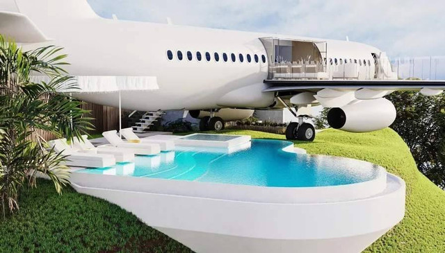 Private Jet Villa by Hanging Gardens. Foto: tiket.com
