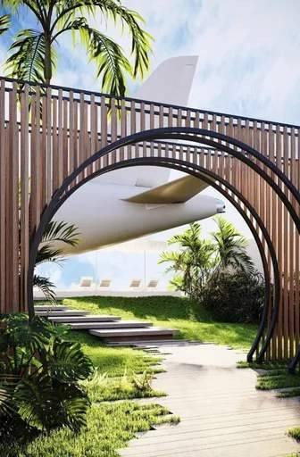Private Jet Villa by Hanging Gardens. Foto: tiket.com