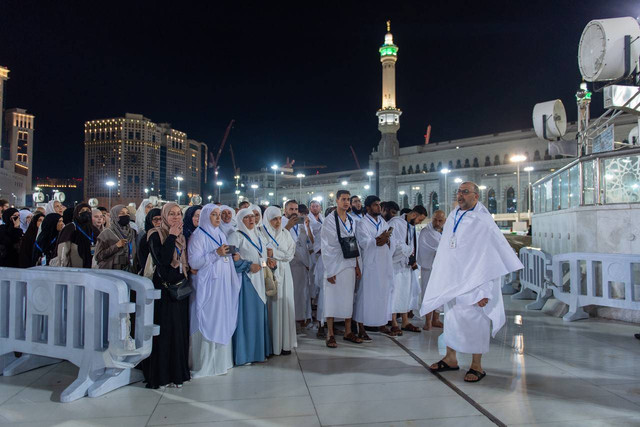 Sebanyak 100 orang mualaf dari seluruh dunia diundang beribadah ke Masjidil Haram di Makkah dan Masjid Nabawi di Madinah. Foto: dok gph.gov.sa