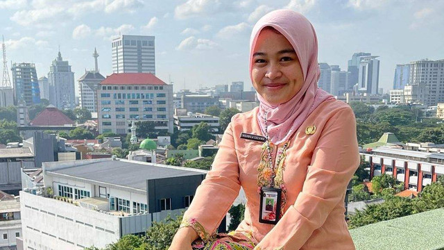 Kepala Seksi Surveilans, Epidemiologi, dan Imunisasi Dinas Kesehatan DKI Jakarta Dokter Ngabila Salama. Foto: Instagram/@ngabilasalama