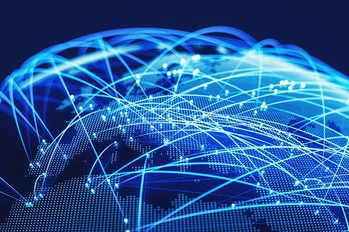 Ilustrasi proses transfer data. Foto: Unsplash.com