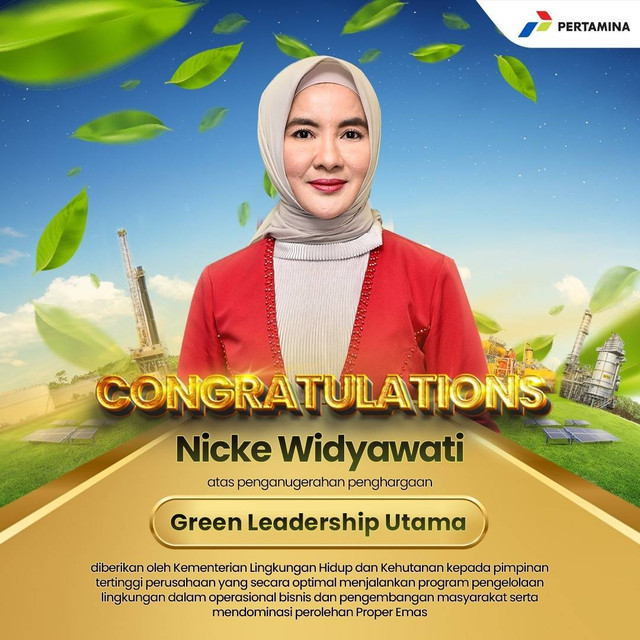 Dirut Pertamina, Nicke Widyawati. Foto: Pertamina