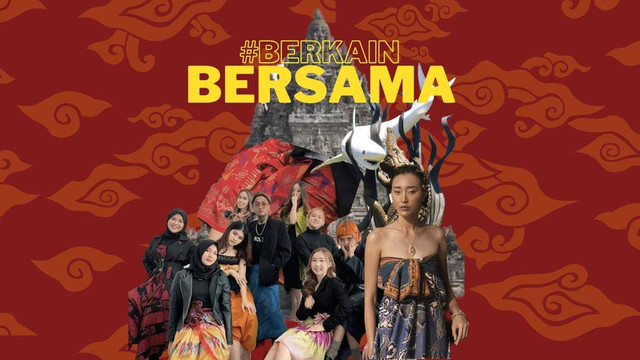 Ilustrasi Globatiksasi sebagai bentuk Globalisasi Budaya melalui : Trend #BerkainBersa:  Edited by Canva