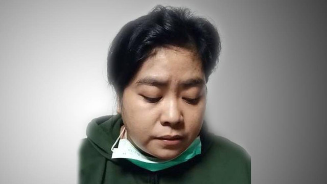 Datu yang menyatakan "suami"-nya hilang. Foto: Dok. Istimewa