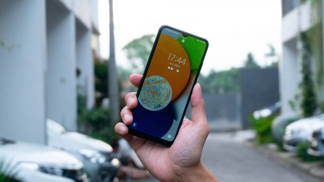 Samsung Galaxy A03. Foto: Kevin S. Kurnianto/kumparan