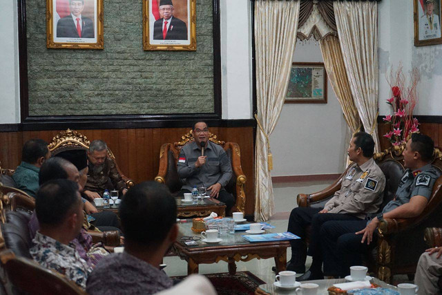Ilham Djaya Temui Sekda OKU Bahas Kenaikan UKK Baturaja menjadi Kantor Imigrasi