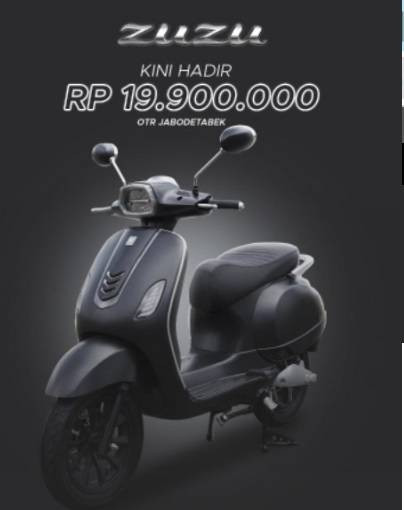 Motor listrik Smoot Zuzu. Foto: Instagram/@smootmotor