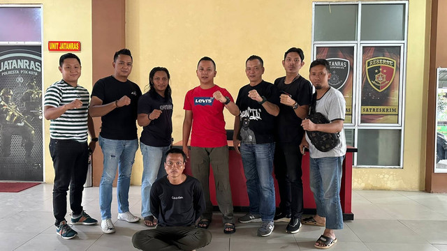 Polresta Pontianak berhasil tangkap napi yang kabur dari lapas Pangkalan Bun. Foto: Dok. Polresta Pontianak