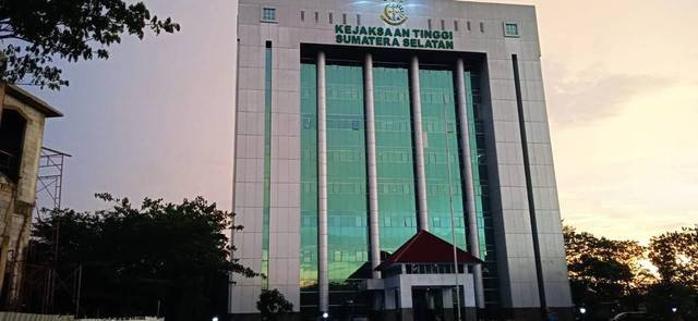 Gedung Kejati Sumsel. (Abdullah Toriq/Urban Id)