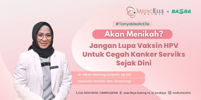 Akan Menikah? Jangan Lupa Vaksin HPV untuk Cegah Kanker Serviks Sejak Dini
