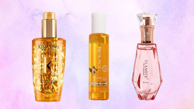 Ilustrasi vitamin rambut. Foto: Instagram/@biolage,@kerastase_official,@elanoteid