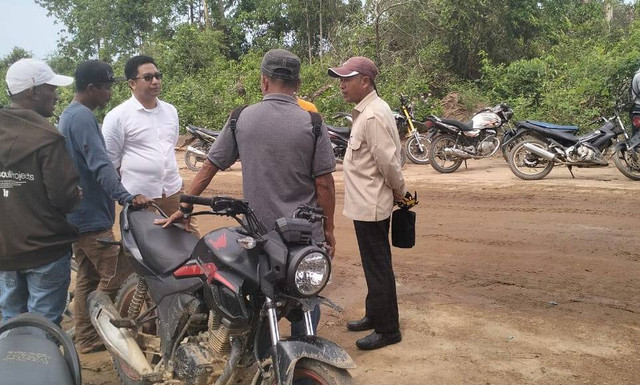 Pihak perusahaan melakukan mediasi saat didatangi salah satu ahli waris dari keluarga almarhum Haji Mustafa. Dok: EHL Law Office