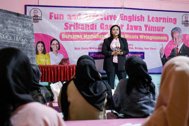 Pelatihan Bahasa Inggris Srikandi Ganjar Foto: Dok. Istimewa